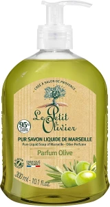 Le Petit Olivier Мило рідке з ароматом оливи Pure liquid traditional Marseille soap-Olive