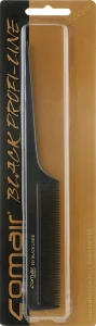 Comair Расческа №501 В "Black Profi Line" с мелкими зубьями, 20,5 см