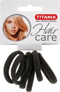 Titania Резинка для волосся маленька, сіра