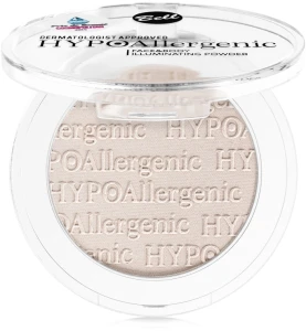Bell HypoAllergenic Face&Body Illuminating Powder Пудра-хайлайтер для лица и тела гипоаллергенная