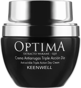 Keenwell Денний крем проти зморшок потрійної дії Optima Crema Antiarrugas Triple Accion Dia