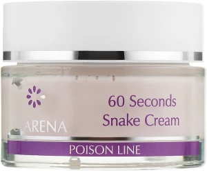 Clarena 60-секундний крем з отрутою кобри Poison Line 60 Seconds Snake Cream