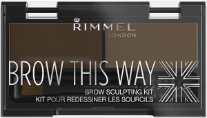 Rimmel Brow This Way Eyebrow Sculpting Kit Brow This Way Eyebrow Sculpting Kit