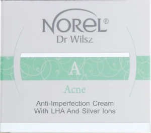 Norel Крем ультралегкий з LHA кислотами та іонами срібла Acne Anti-imperfection cream with LHA and silver ions