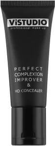 ViSTUDIO Perfect Complexion Improver & HD Concealer Тональна основа + консилер