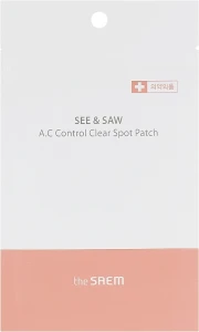 The Saem Патчі для проблемної шкіри See & Saw A.C Control Spot Patch