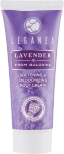 Leganza Крем для ног смягчающий дезодорирующий Lavander Softering & Deodorizing Foot Cream