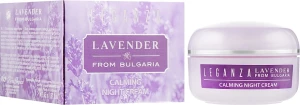 Leganza Восстанавливающий ночной крем Lavender Calming Night Cream