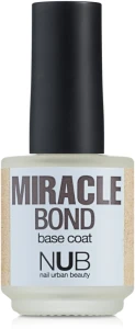 NUB Базовое покрытие для ногтей Miracle Bond Base Coat