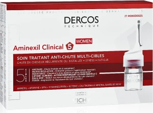 Vichy Средство против выпадения волос и комплексного действия для женщин Dercos Aminexil Clinical 5
