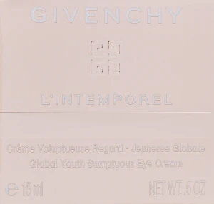 Givenchy Крем для шкіри навколо очей L`Intemporel Global Youth Sumptuous Eye Cream