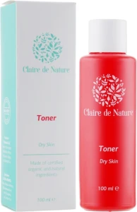 Claire de Nature Тонік для обличчя для сухої шкіри Toner For Dry Skin