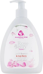 Bulgarian Rose Рідке мило Bulgarska Rosa Rose Berry Nature