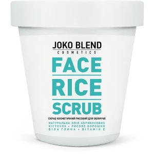 Joko Blend Рисовий скраб для обличчя Face Rice Scrub