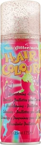 Sibel Кольоровий спрей для волосся "Glitter", червоний Coloured Hair Spray