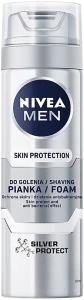 Nivea Піна для гоління антибактеріальна "Срібний захист" MEN Silver Protect Shaving Foam