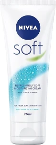 Nivea Інтенсивний зволожувальний крем для обличчя, рук та тіла з олією жожоба та вітаміном Е Soft Moisturising Cream Intensive