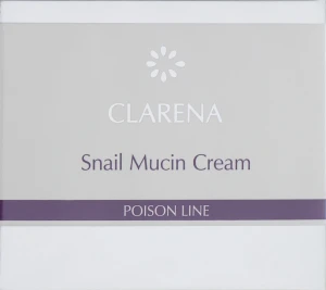 Clarena Відновлювальний крем зі слизом равлика Poison Line Snail Mucin Cream