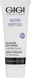 Gigi Пептидний крем для жирної і комбінованої шкіри Nutri-Peptide Balancing Moisturizer Oily Skin