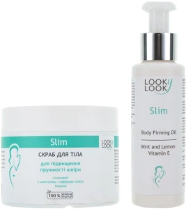 Looky Look Набір "Slim" (scrub/400ml + oil/100ml)