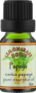 Lemongrass House Эфирное масло "Папайя" Papaya Pure Essential Oil
