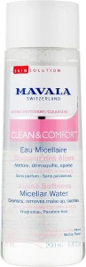 Mavala Пом'якшувальна альпійська міцелярна вода Clean & Comfort Alpine Softness Micellar Water