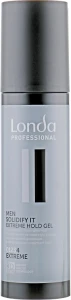 Londa Professional Гель для укладки экстремальной фиксации Men Solidify It Extreme Hold Gel