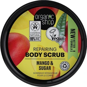 Organic Shop Скраб для тіла Body Scrub Organic Mango & Sugar