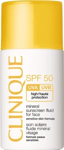 Clinique Сонцезахисний мінеральний флюїд для обличчя Mineral Sunscreen Fluid For Face SPF50