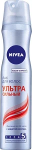 Nivea Лак для волос "Ультрасильный" Hair Care Ultra Strong Styling Spray