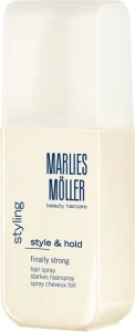 Лак сильної фіксації для волосся - Marlies Moller Finally Strong Hair Spray, 125 мл