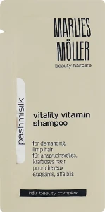 Marlies Moller Вітамінний шампунь для волосся Pashmisilk Vitality Vitamin Shampoo (пробник)