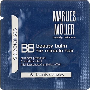 Marlies Moller Бальзам для неслухняного волосся Specialists BB Beauty Balm for Miracle Hair (пробник)
