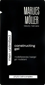 Marlies Moller Гель-конструктор для укладання волосся Men Unlimited Energy Constructing Gel (пробник)