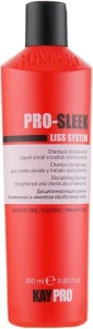 KayPro Дисциплінувальний шампунь для випрямленого волосся Pro-Sleek Liss System Shampoo