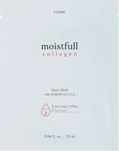 Etude Зволожувальна тканинна маска з колагеном House Collagen Moistfull Mask Sheet