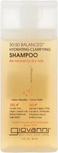 Giovanni Шампунь "Баланс" Eco Chic Hair Care 50:50 Balanced Hydrating-Clarifying Shampoo