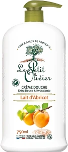 Le Petit Olivier Крем для душа "Абрикос Молоко" Extra Gentle Shower Creams