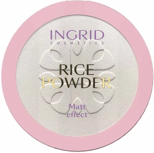 Ingrid Cosmetics Professional Rice Powder Компактная рисовая пудра