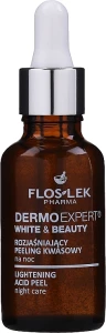 Floslek Осветляющий кислотный пилинг Dermo Expert White & Beauty Acid Peeling