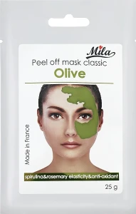 Mila Маска альгинатная классическая порошковая "Оливка" Mask Peel Off Olive