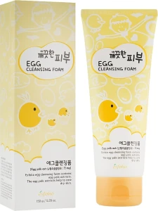 Esfolio Яєчна пінка для вмивання Pure Skin Egg Cleansing Foam