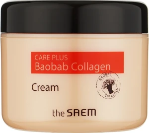 The Saem Колагеновий крем з екстрактом баобаба Care Plus Baobab Collagen Cream