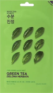 Holika Holika Тканинна маска "Зелений чай" Pure Essence Mask Sheet Green Tea