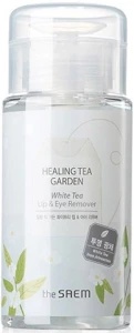 The Saem Средство для снятия макияжа Healing Tea Garden White Tea Lip & eyes Remover