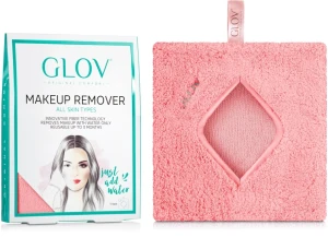 Glov Рукавичка для снятия макияжа, персиковая Comfort Makeup Remover