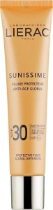 Lierac Солнцезащитный тонизирующий флюид для лица SPF30 Sunissime Energizing Protective Fluid Global Anti-Aging