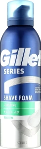 Gillette Мужская пена для бритья "Sensitive Skin" Series For Men