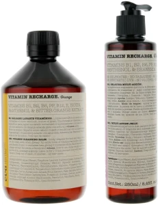 Eva Professional Набор для ухода за волосами Vitamin Recharge Pack Orange (shm/500ml + cr/250ml)