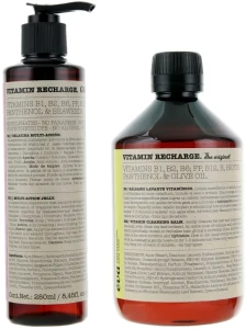 Eva Professional Набор для ухода за волосами Vitamin Recharge Pack The Original (shm/500ml + cr/250ml)